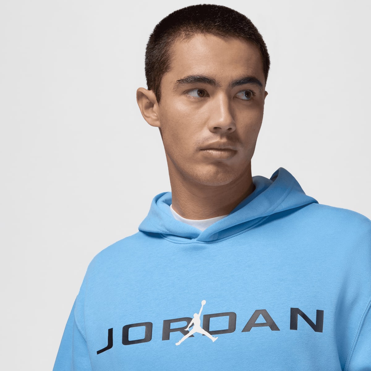 Jordan Essentials Fleece Hoodie men Hoodies & Sweaters blauw Maat S Kleding