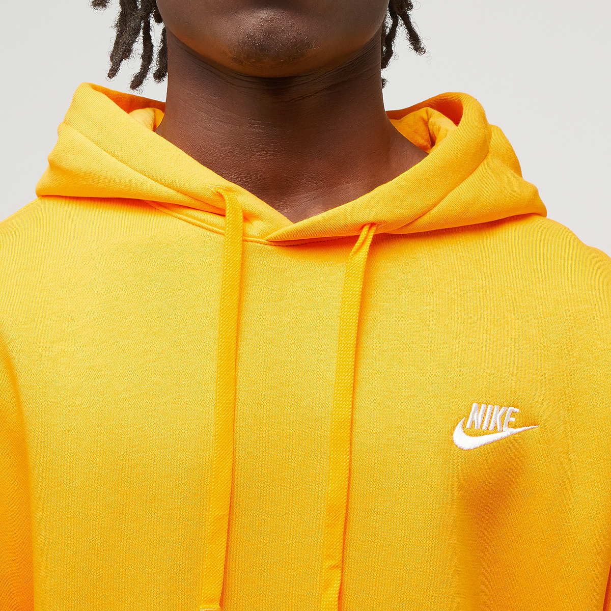 Jordan Sportswear Club Fleece Hoodie men Hoodies & Sweaters geel Maat S Kleding