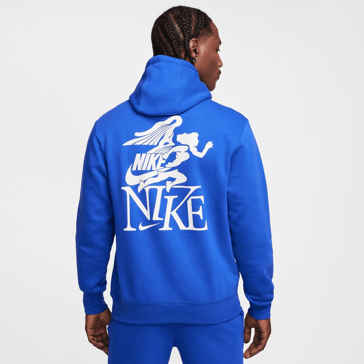 Nike Sportswear Club Hoodie men Hoodies & Sweaters blauw Maat S Kleding
