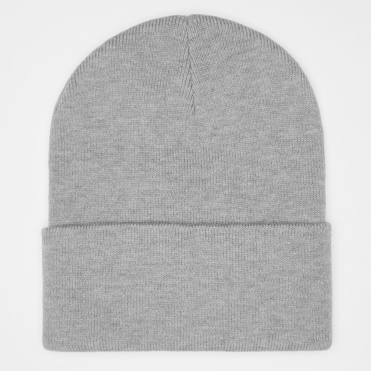 Nike Peak Swoosh Beanie unisex Mutsen grijs Maat ONE SIZE Accessoires