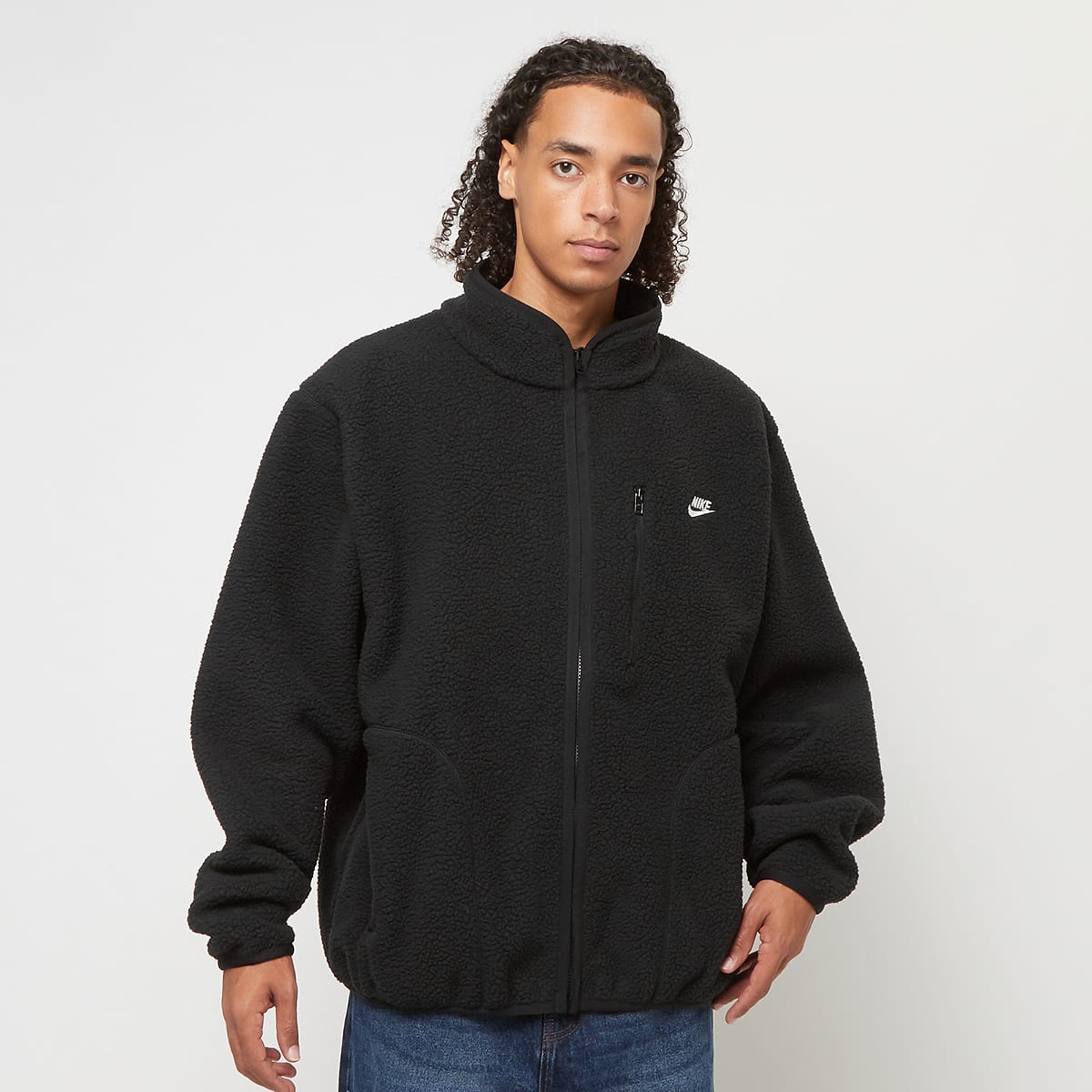 Nike Club Seasonal Winter Jacket Tussenseizoensjassen in zwart formaten: XL