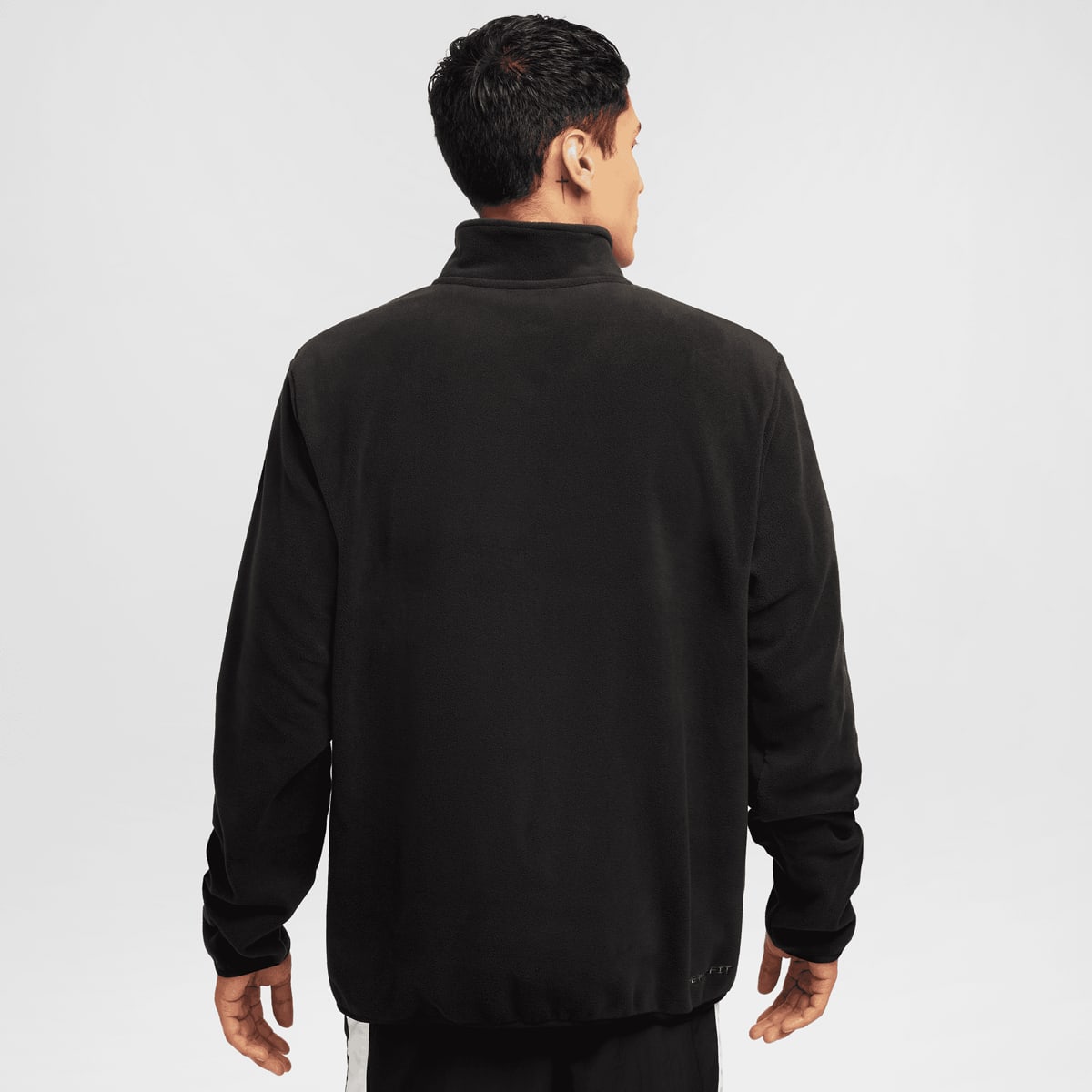 Nike Sportswear Swoosh Air Half-Zip Polar Fleece men Hoodies & Sweaters zwart Maat S Kleding