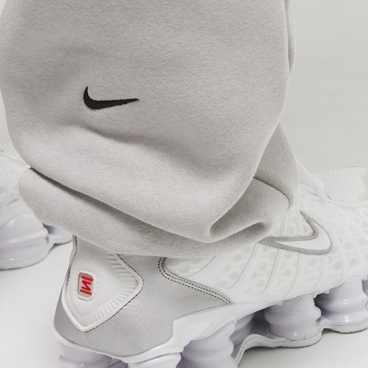 Nike Wmns Sportswear Fleece Pant Trainingsbroeken in grijs formaten: M