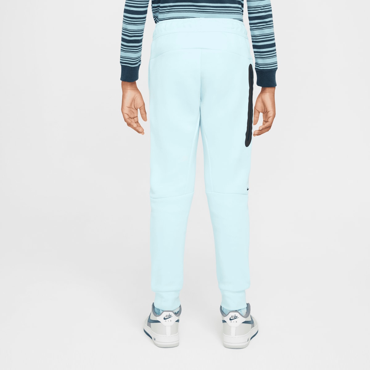 Nike Sportswear Tech Fleece Jogger Trainingsbroeken in blauw formaten: 137