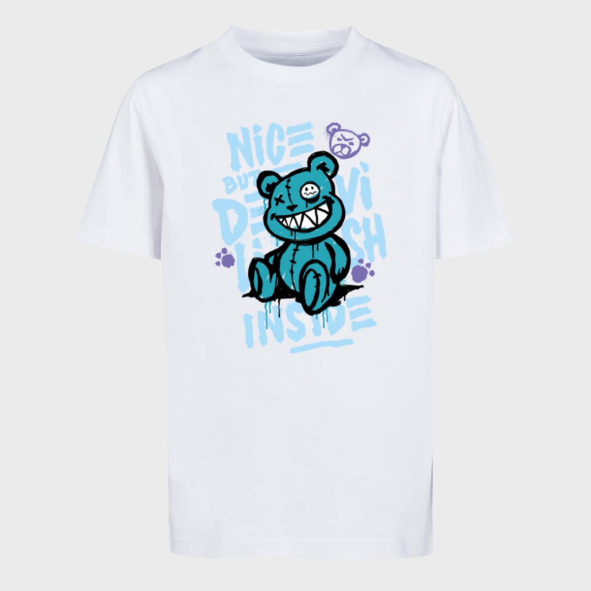 Mister Tee - Kids, Nice But Devilish Tee, white