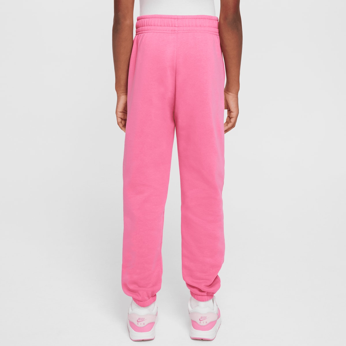 Nike Sportswear Fleece Jogger Trainingsbroeken in lichtroze formaten: 158