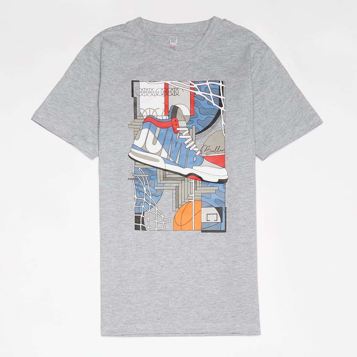 Mister Tee - Kids, Sneaker Collage Tee, grey