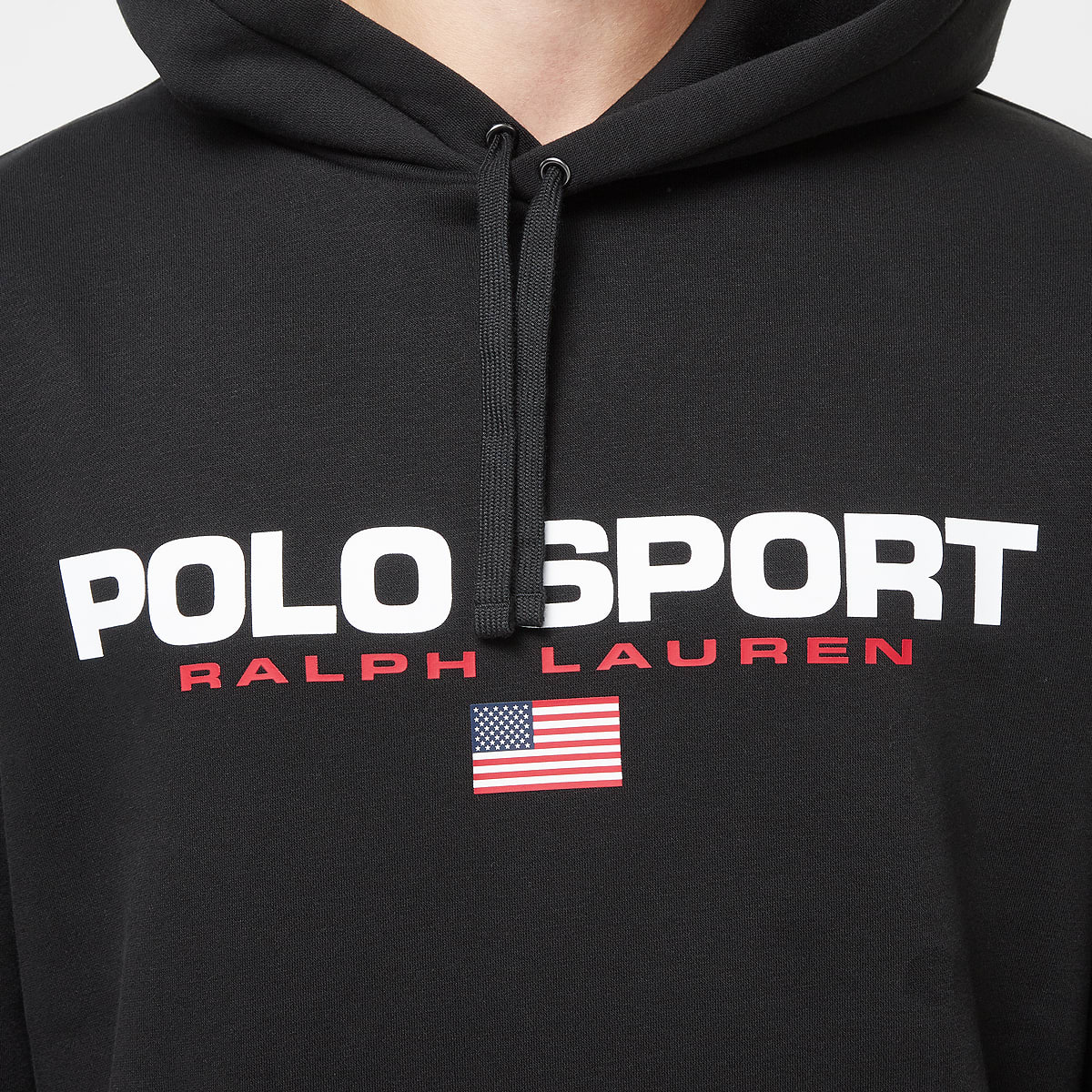 Polo Sport Ralph Lauren LSPOHOODM6-Long Sleeve-Sweatshirt men Hoodies & Sweaters zwart Maat S Kleding