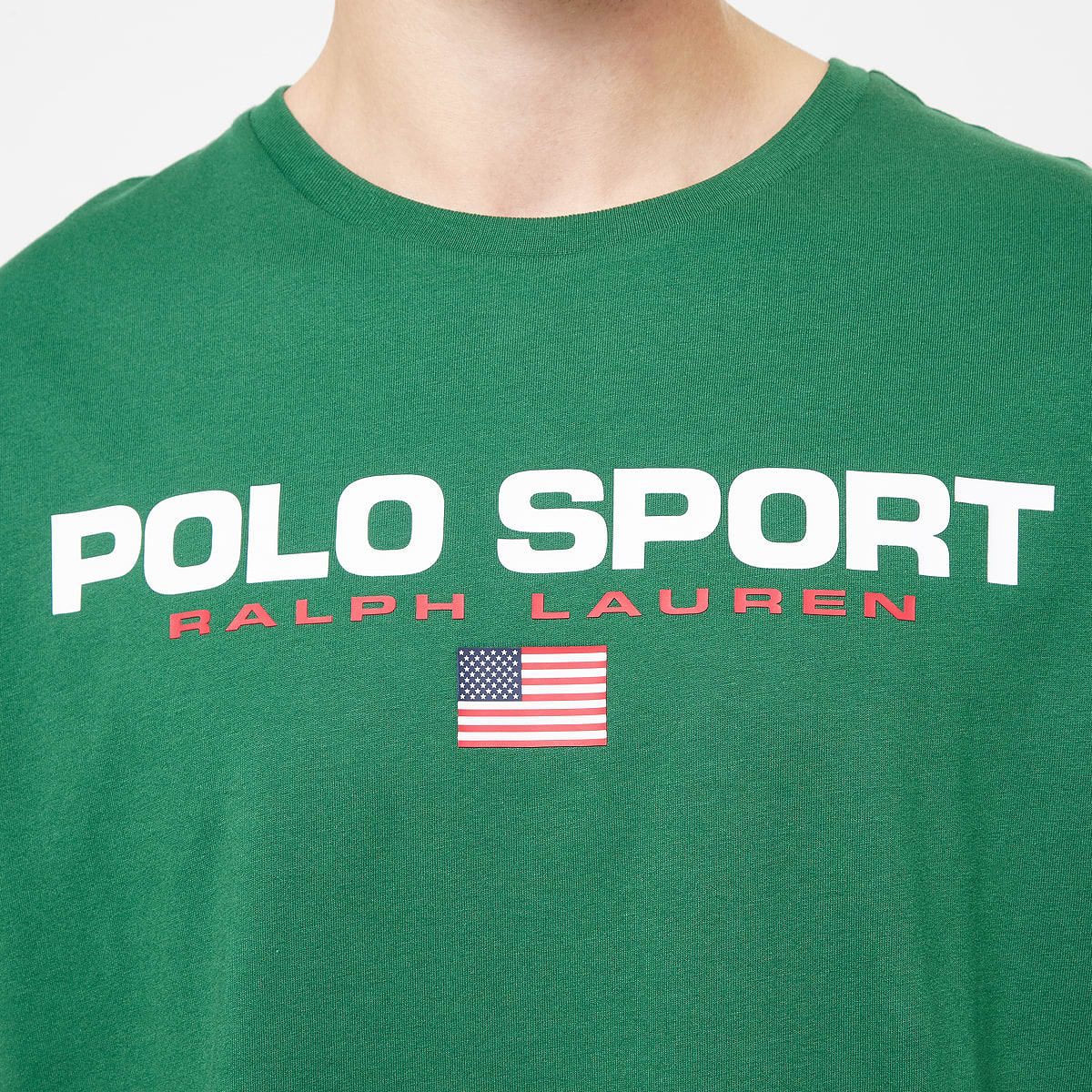 Polo Sport Ralph Lauren Short Sleeve T-Shirt T-Shirts & Polo's in groen formaten: S