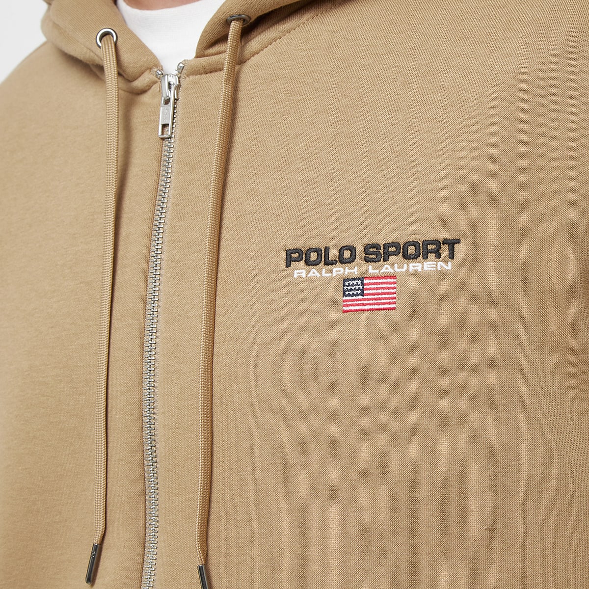 Polo Sport Ralph Lauren Long Sleeve Full Zip Hoodies & Sweaters in beige formaten: S