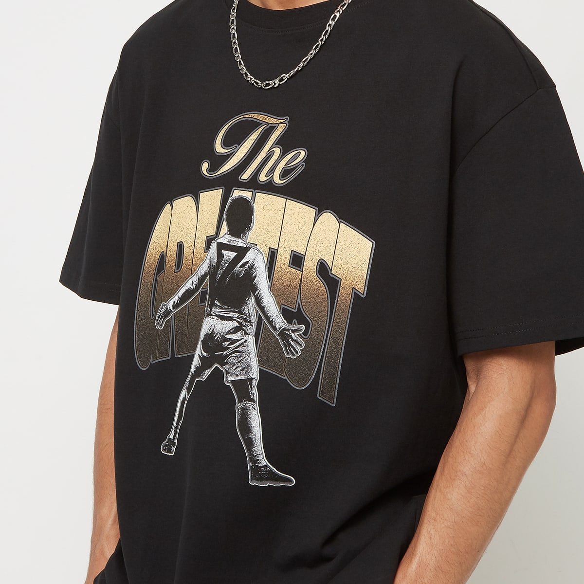 Upscale by Mister Tee Greatest Heavy Oversize men T-Shirts & Polo's zwart Maat XS Kleding