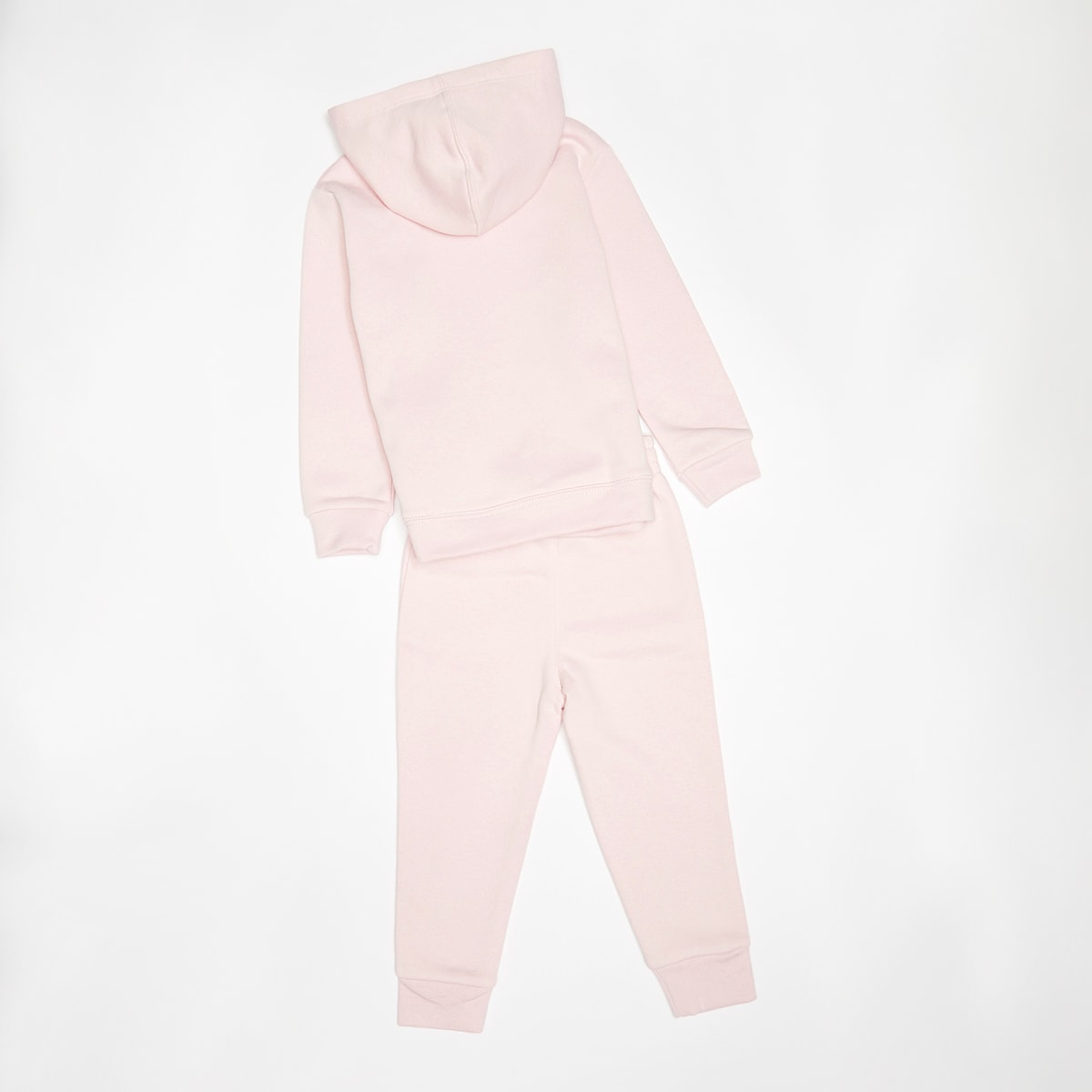Jordan Brooklyn Fleece Pullover Set Baby Rompers & Sets in lichtroze formaten: 12 M