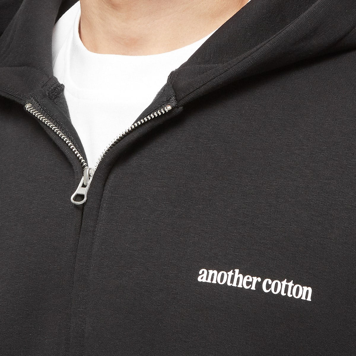 Another Cotton Lab About Passion Oversize Zip Hoodie Hoodies & Sweaters in zwart formaten: XS