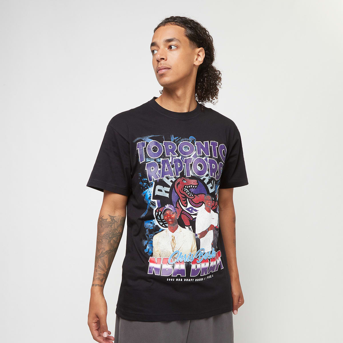 Mitchell & Ness, NBA Draft Day Tee Toronto Raptors, black