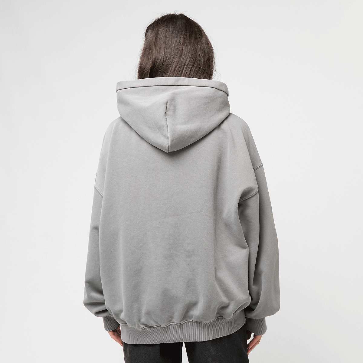 Pegador Clarita Logo Oversized Hoodie Hoodies & Sweaters in grijs formaten: XS