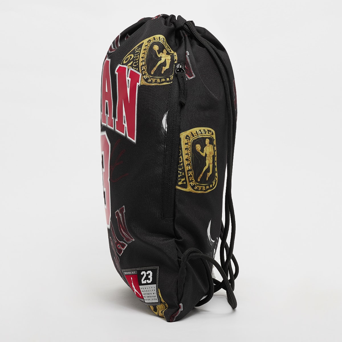 Jordan Jan Jersey Gym Sack Sporttassen & Gymbags in zwart formaten: ONE SIZE