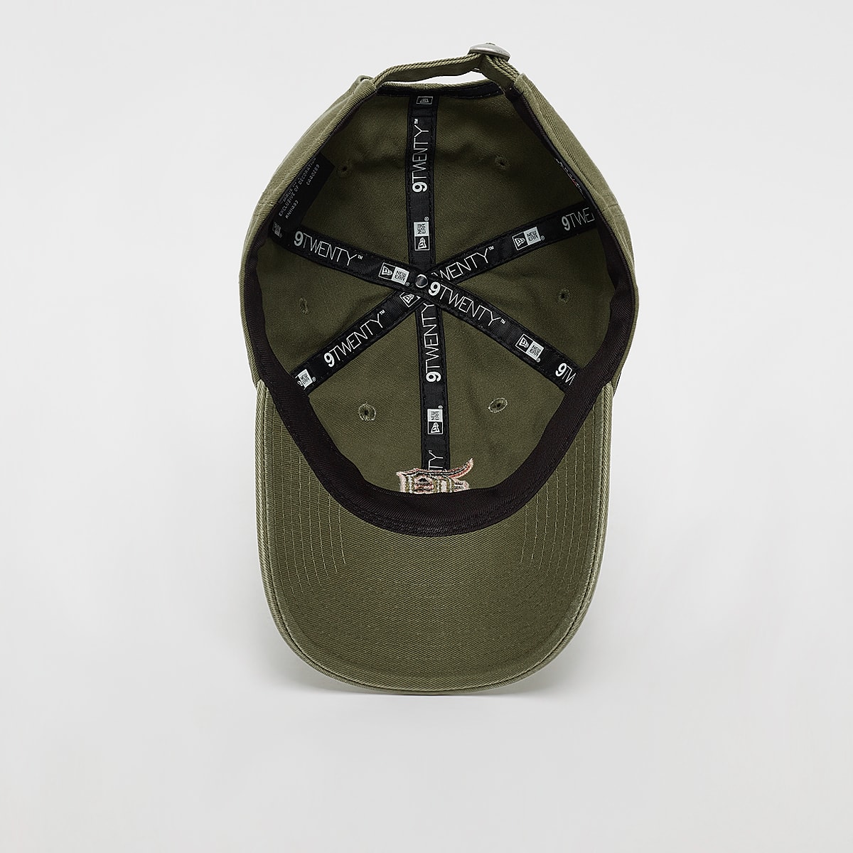 new era 9Twenty Neutral Washed MLB Detroit tigers Unisex Caps groen Maat ONE SIZE Accessoires