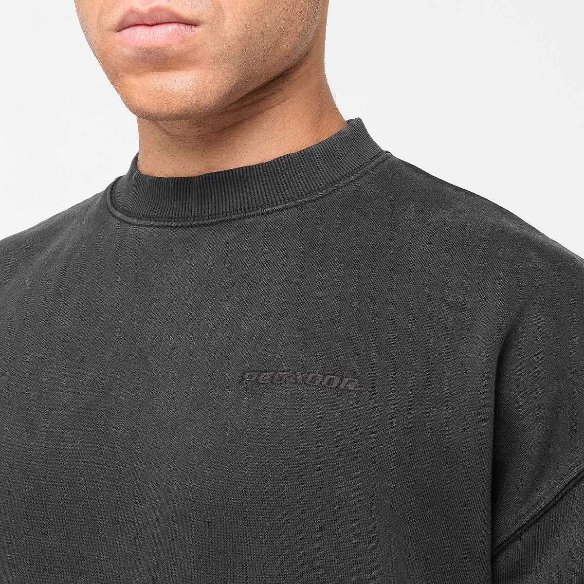 Pegador Logo Oversized Sweater Hoodies & Sweaters in zwart formaten: S