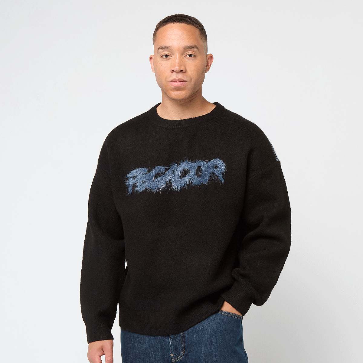 Pegador Tripole Oversized Kni Sweater Kleding in zwart formaten: XL