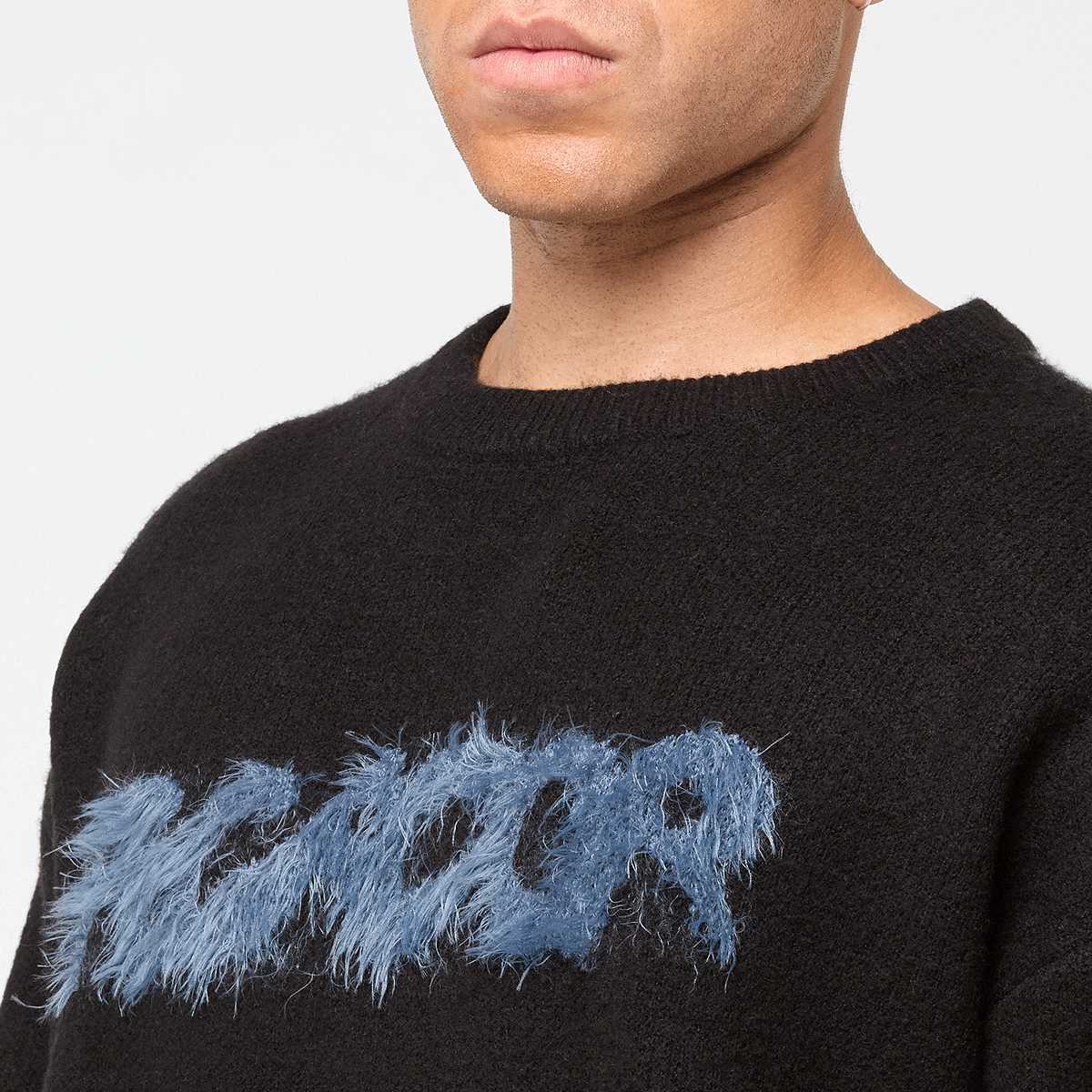 Pegador Tripole Oversized Kni Sweater Kleding in zwart formaten: S