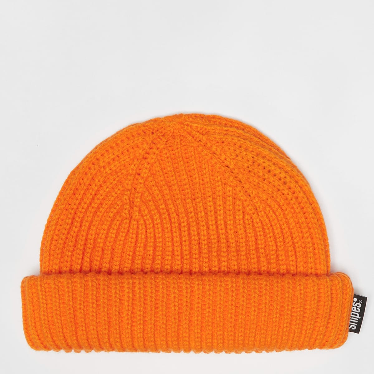 Snipes Woven Flag Label Basic Fisherman Beanie orange — foto 2