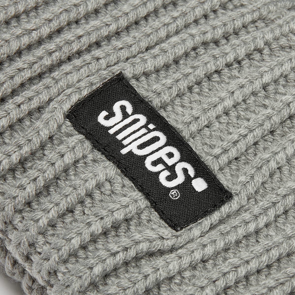 Snipes Woven Logo Knit Beanie — foto 3