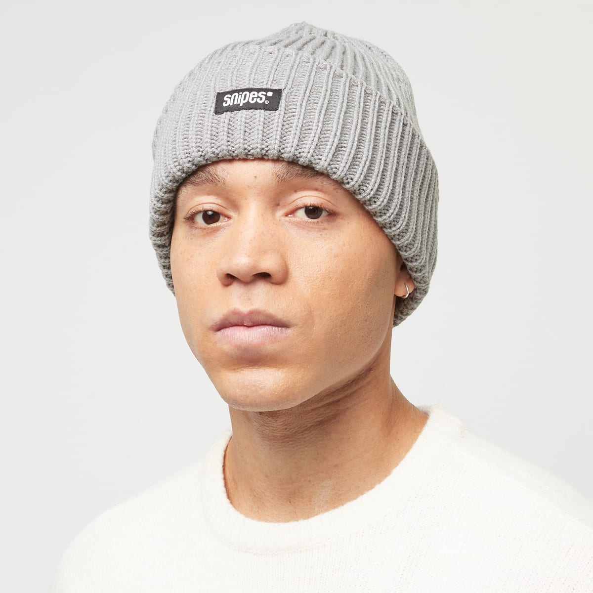 Snipes Woven Logo Knit Beanie — foto 4