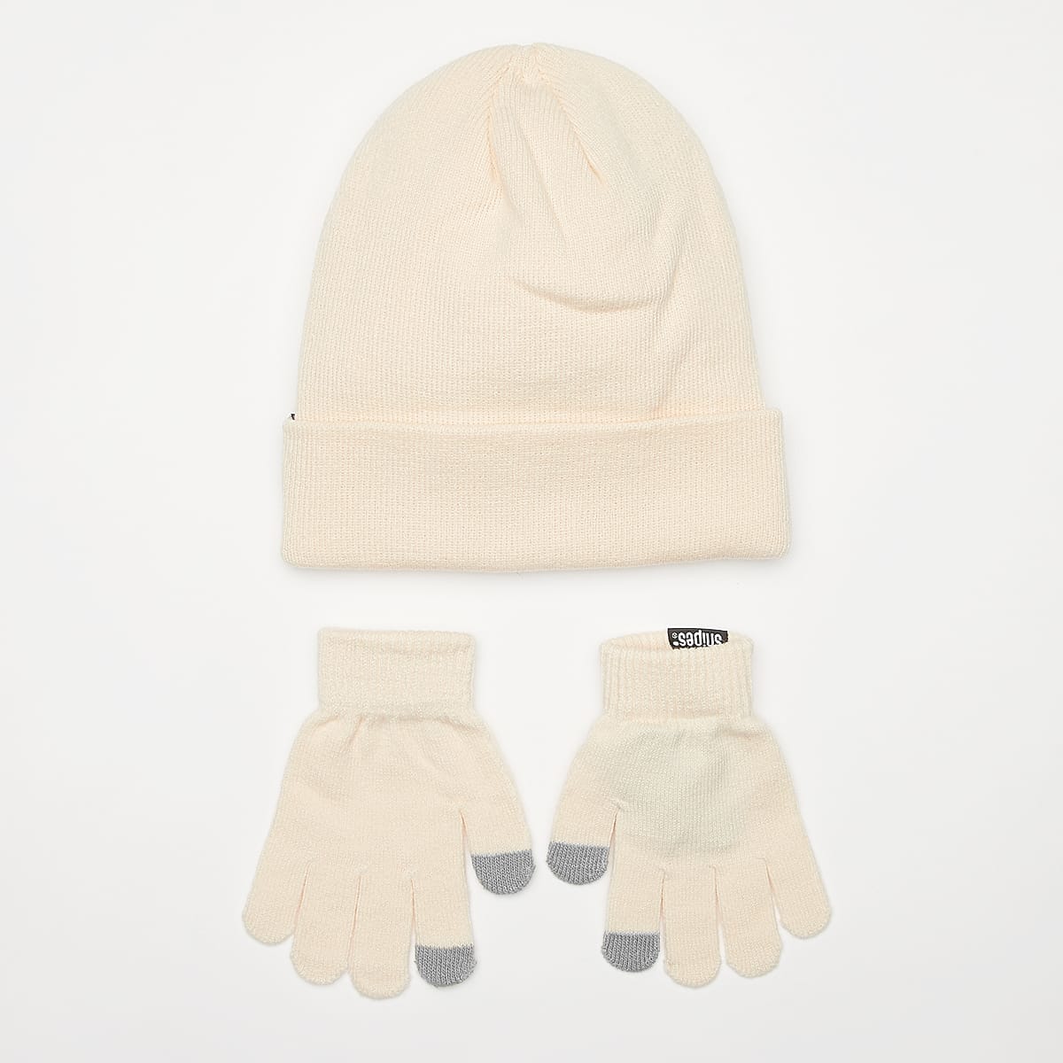 Nike Woven Label Basic Junior Knit Set off white Mutsen in beige formaten: 8Y-15Y