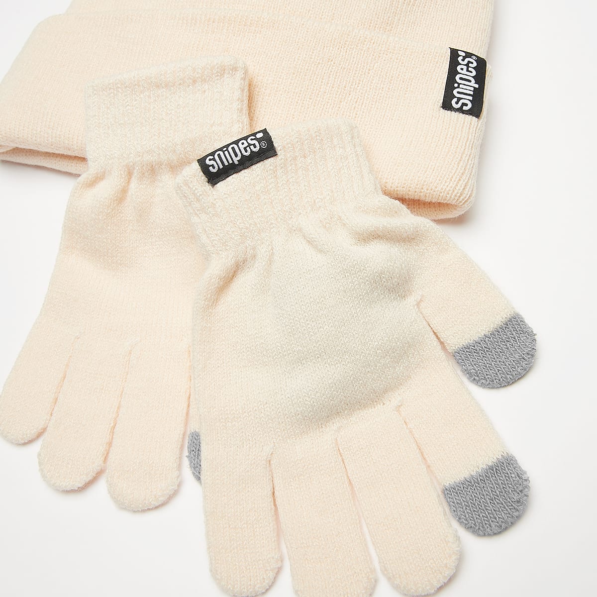 Nike Woven Label Basic Junior Knit Set off white Mutsen in beige formaten: 8Y-15Y