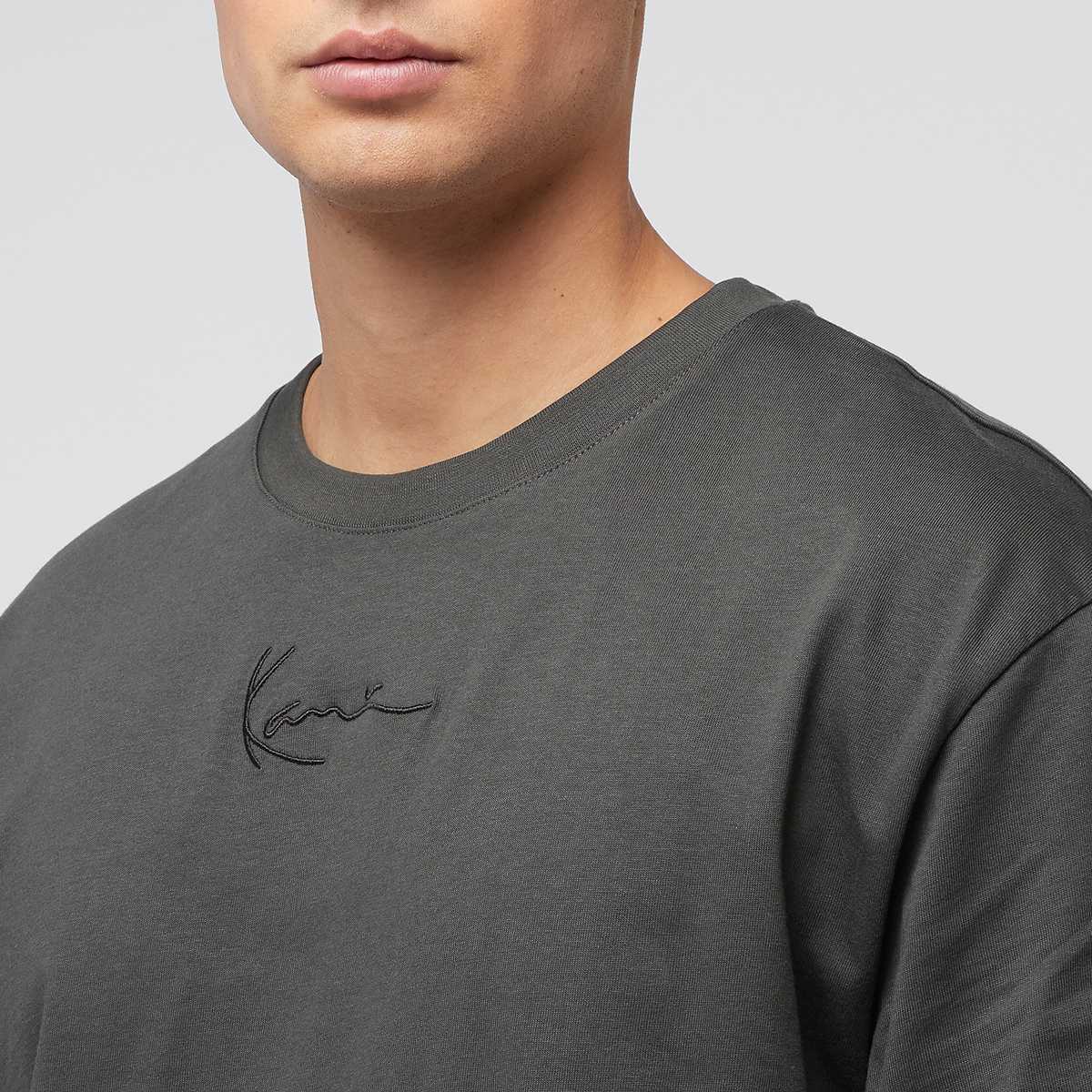 Karl Kani Small Signature Essential Tee Men T-Shirts & Polo's grijs Maat S Kleding