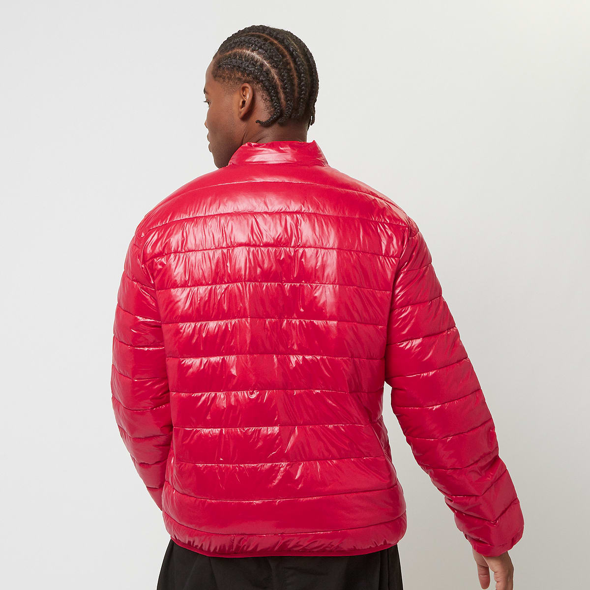 SNIPES Small Logo Light Puffer Jacket men jackets rood Maat S Kleding