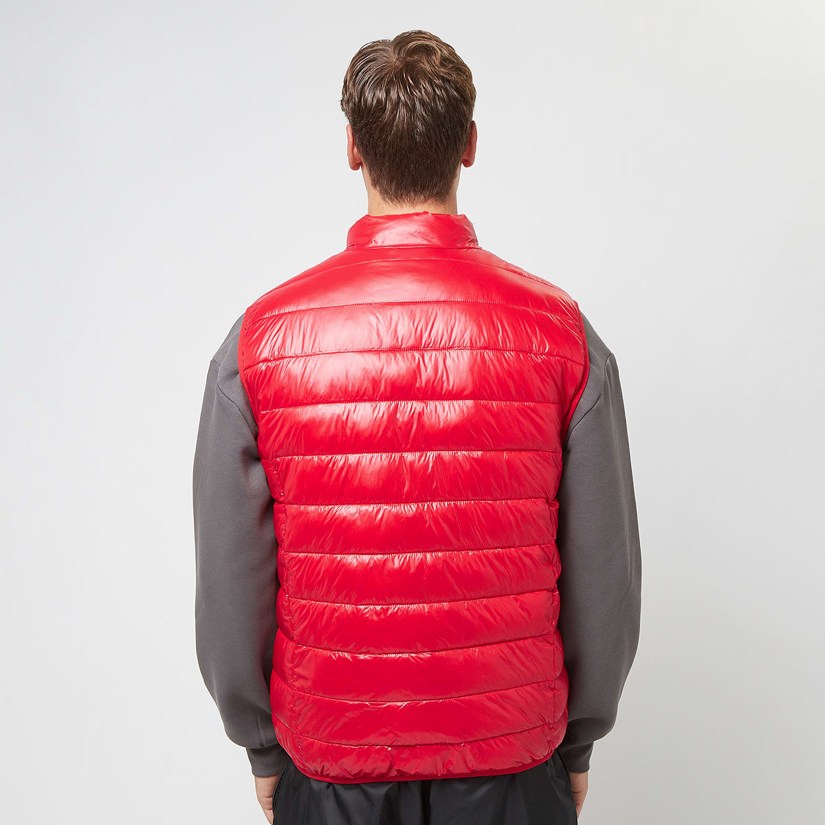 SNIPES Small Logo Light Puffer Vest men Bodywarmers rood Maat S Kleding