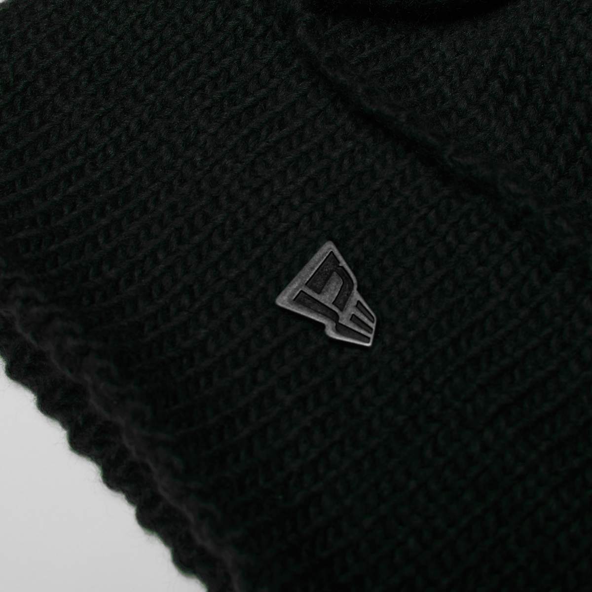 new era Wide Cuff Beanie unisex Mutsen zwart Maat ONE SIZE Accessoires