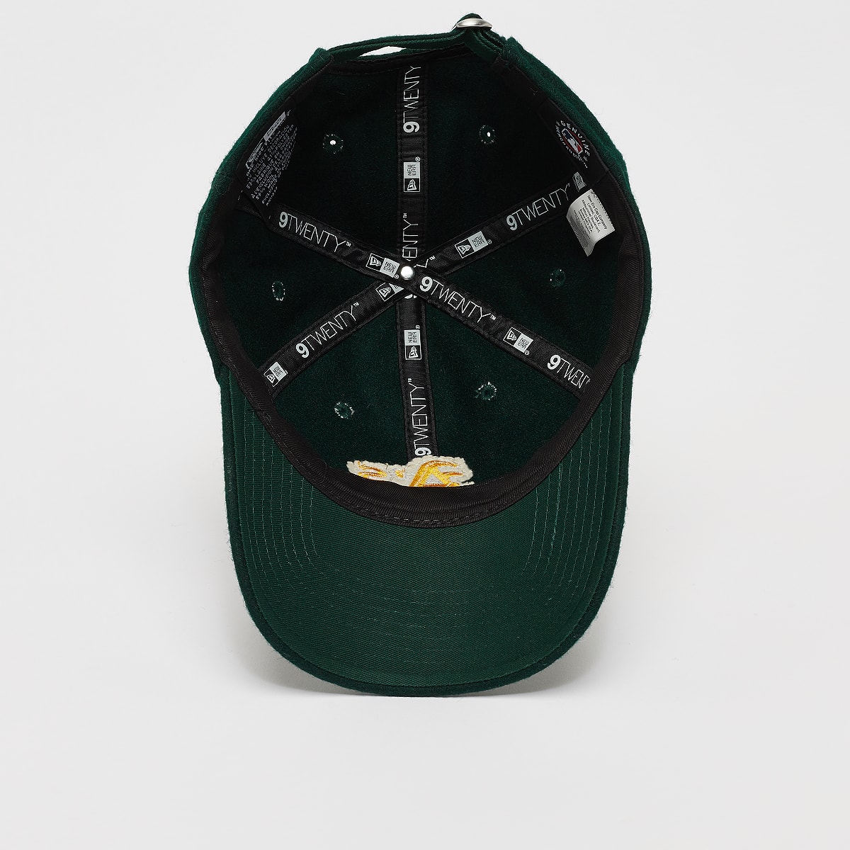 new era 9Twenty Melton MLB Oakland Athletics unisex Caps groen Maat ONE SIZE Accessoires