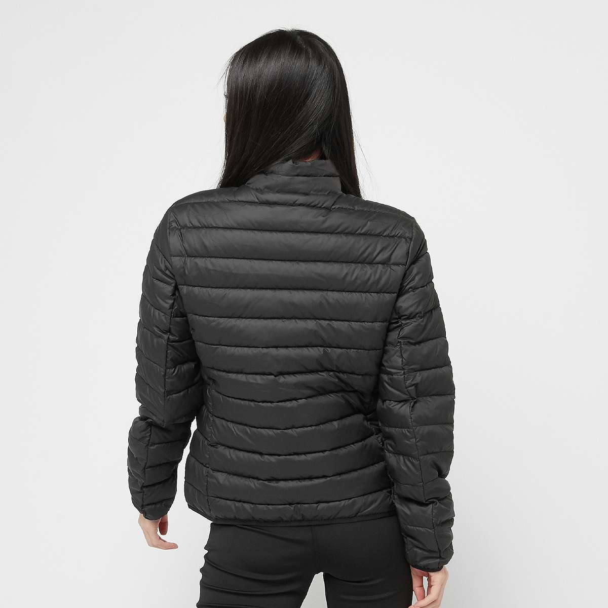 Urban Classics Ultra Light Puffer Jacket women jackets zwart Maat XS Kleding