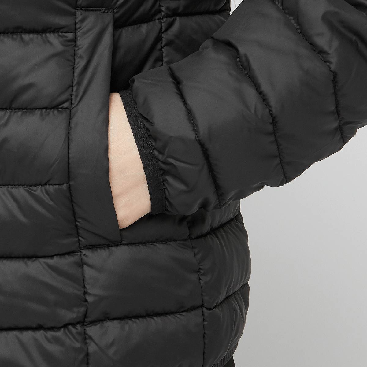 Urban Classics Ultra Light Puffer Jacket women jackets zwart Maat XS Kleding
