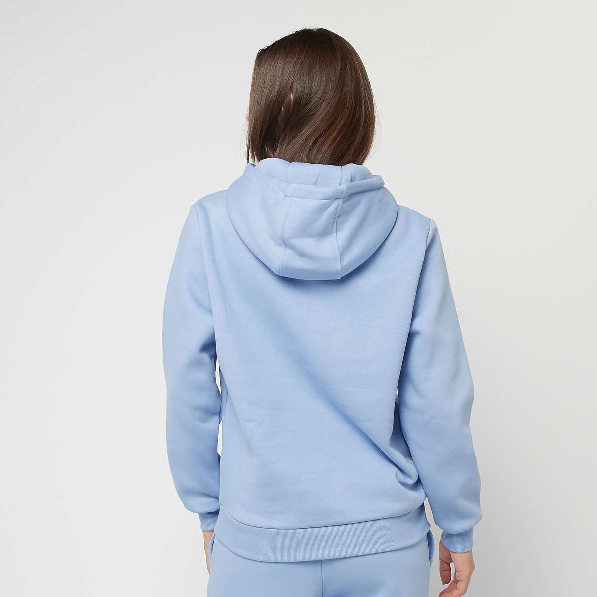 Urban Classics Fluffy Hoody Women Hoodies & Sweaters blauw Maat XS Kleding