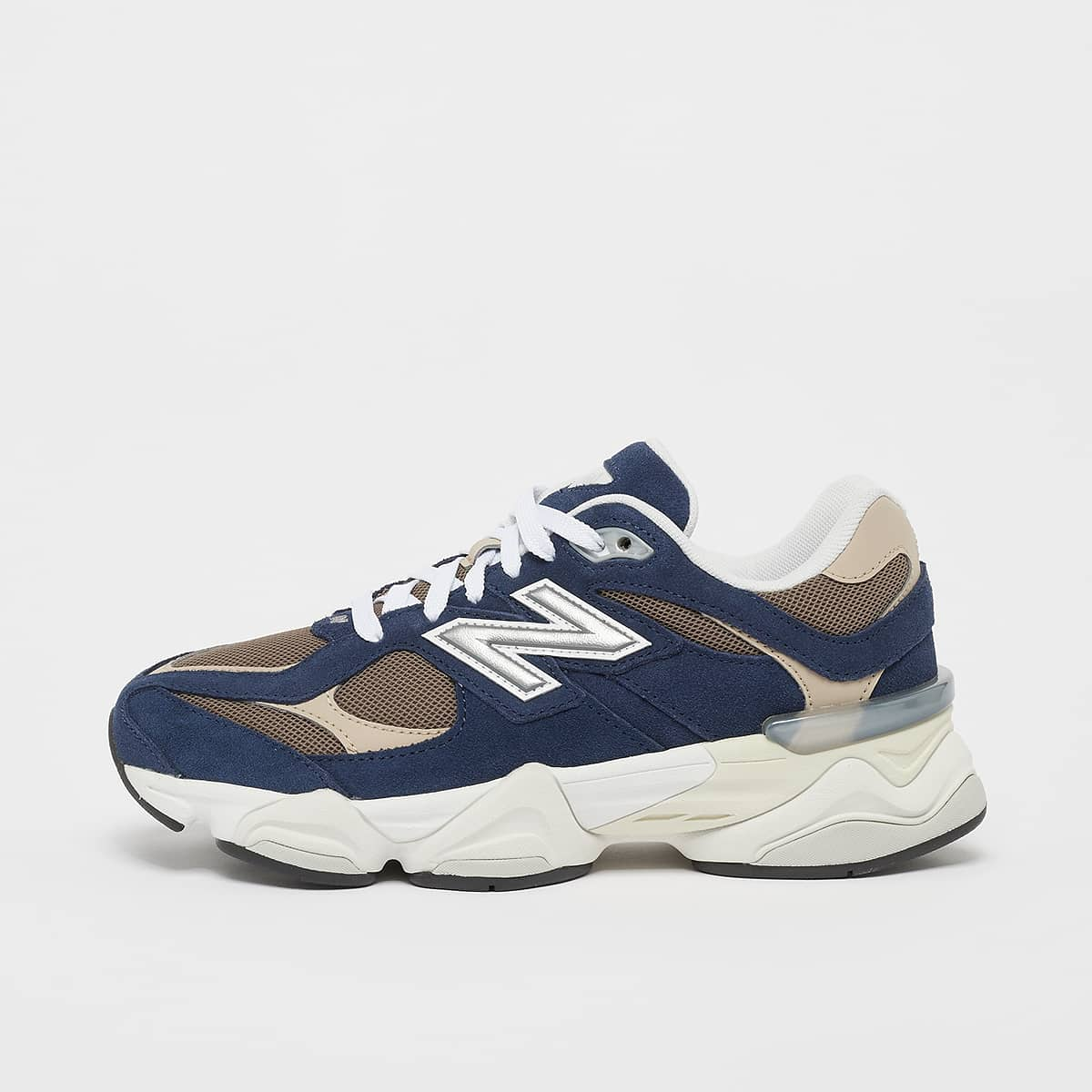 New Balance 9060 nb navy Lifestyle in blauw formaten: 37.5