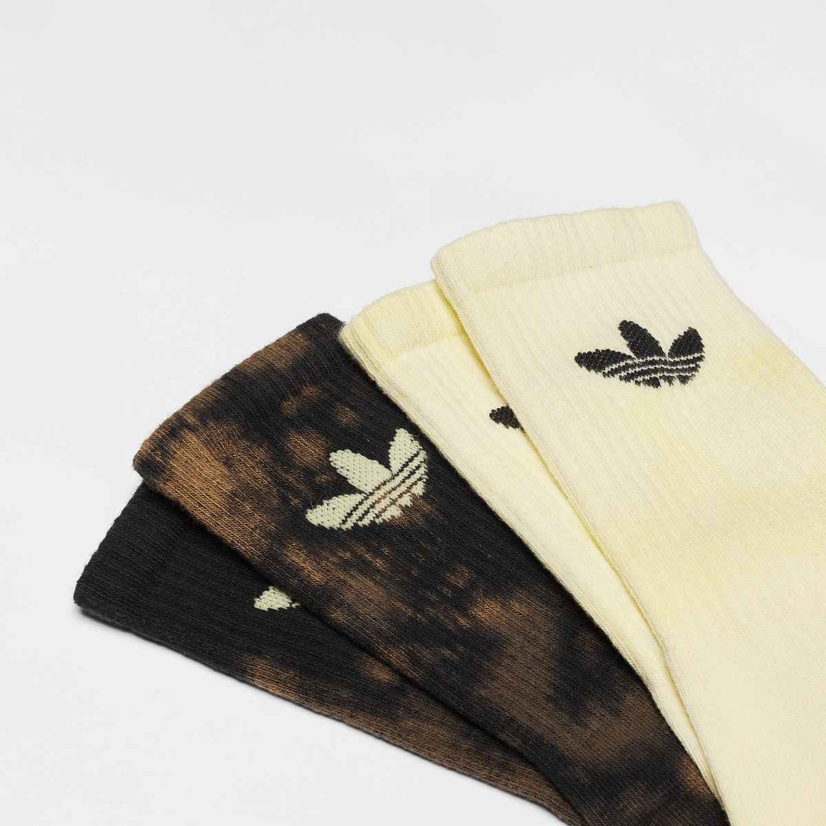 adidas Originals Crew Sokken Acid Wash (3 Pack) unisex multicolor Maat 37-39 Kleding