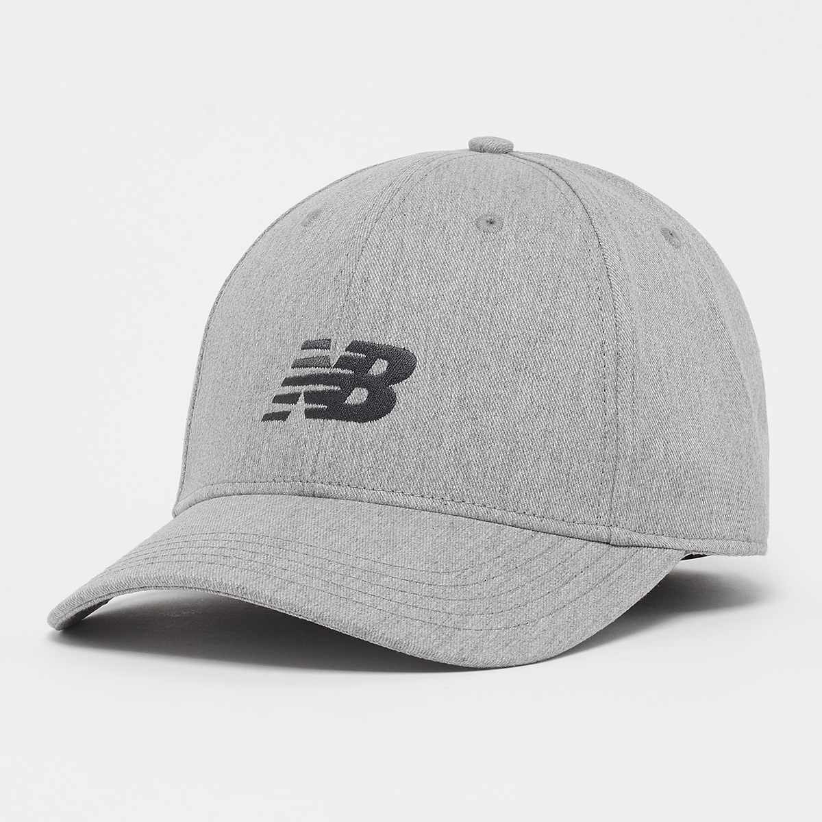 New Balance 6 Panel Structured Snapback unisex Caps grijs Maat ONE SIZE Accessoires
