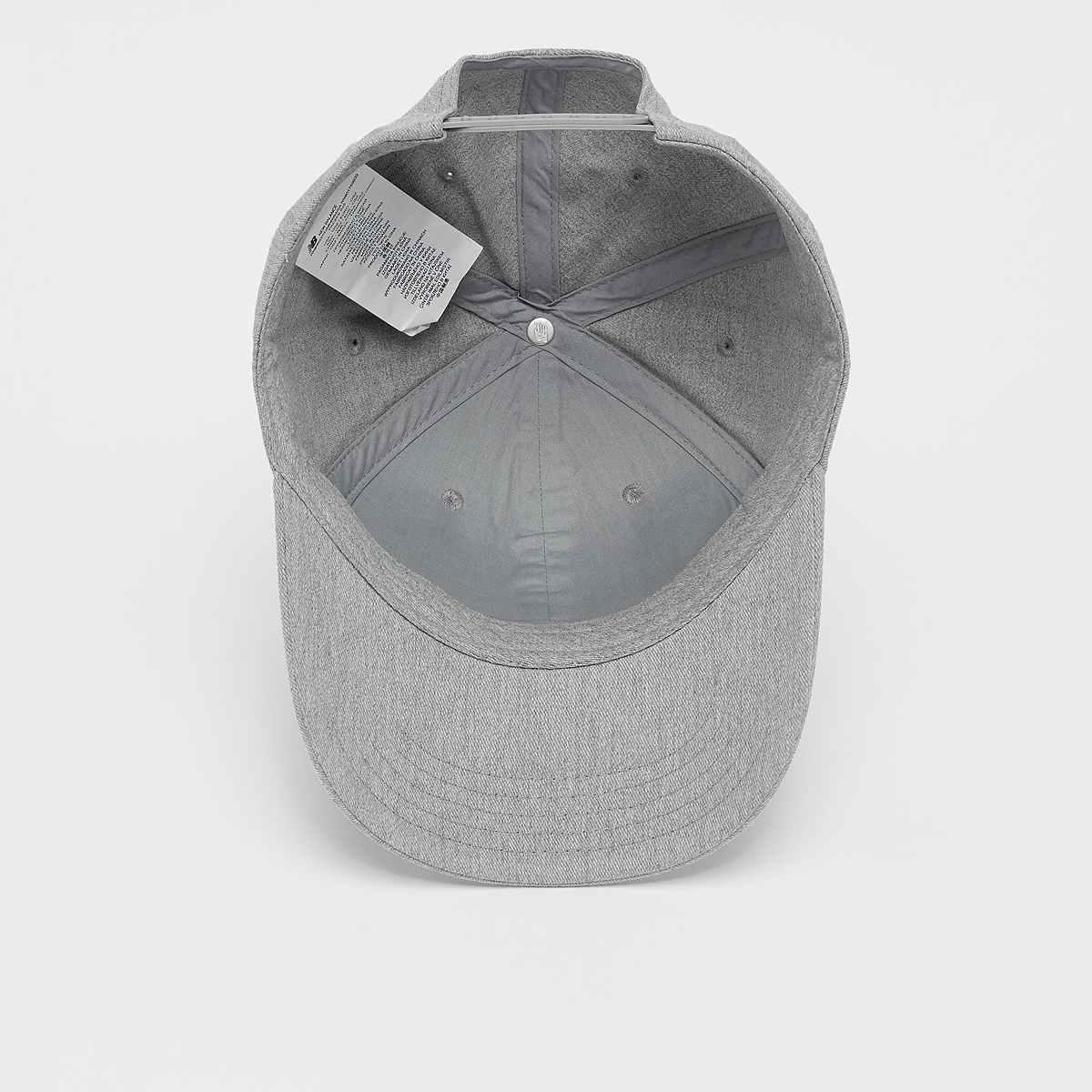 New Balance 6 Panel Structured Snapback unisex Caps grijs Maat ONE SIZE Accessoires