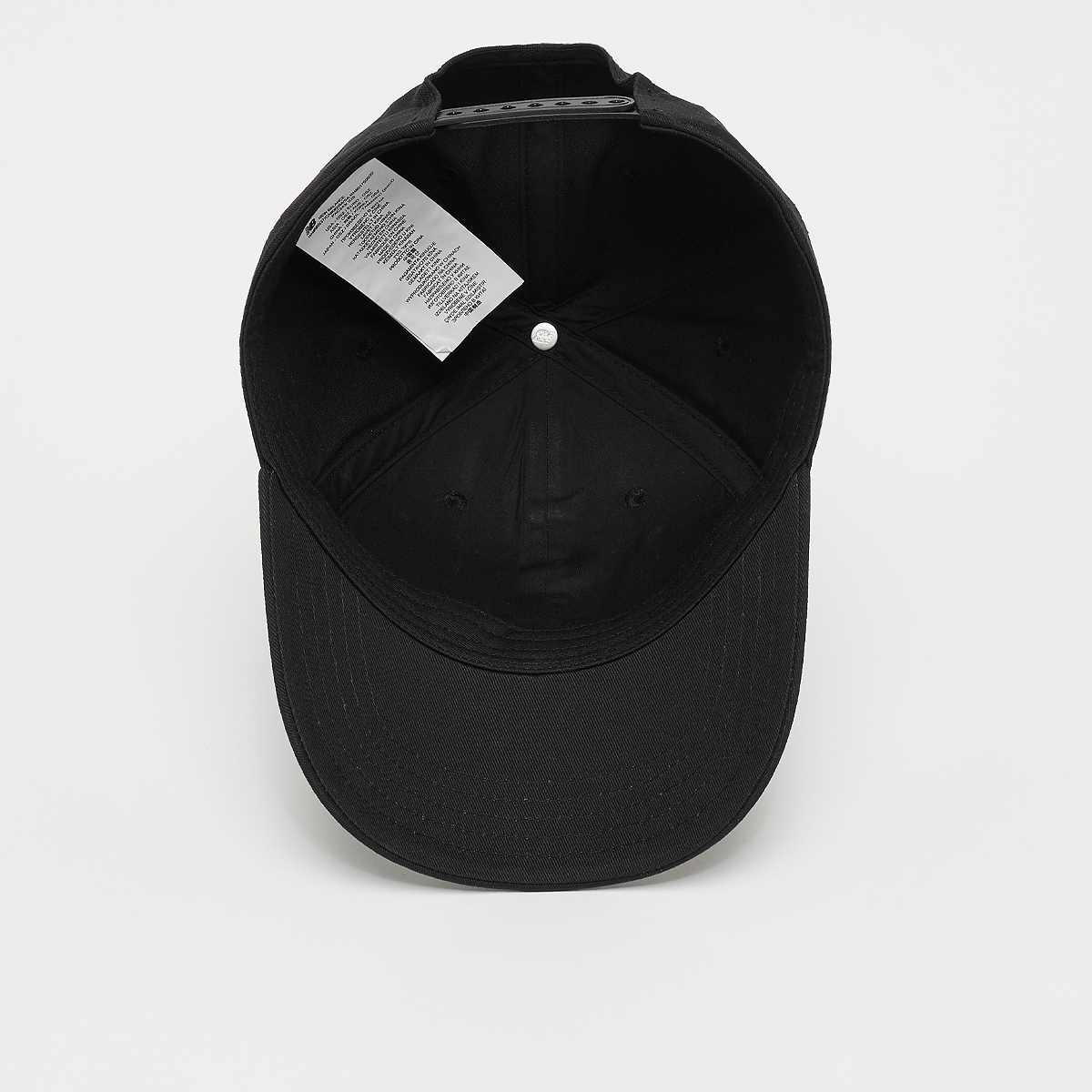 New Balance 6 Panel Structured Snapback unisex Caps zwart Maat ONE SIZE Accessoires