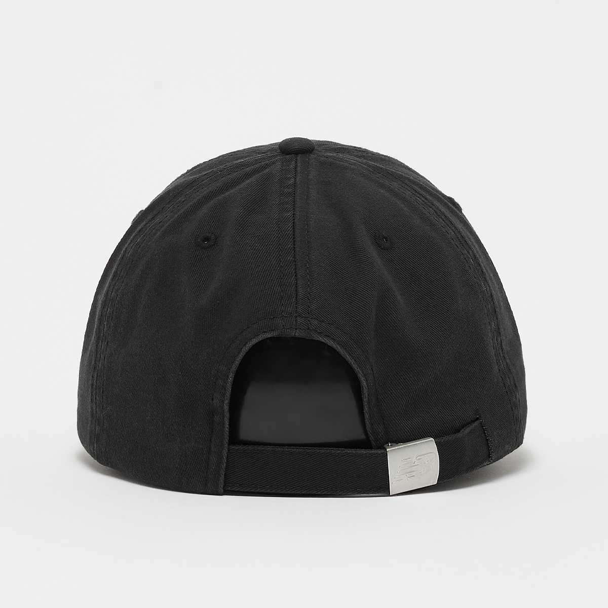 New Balance 6 Panel Block N Hat V 2.0 unisex Caps zwart Maat ONE SIZE Accessoires