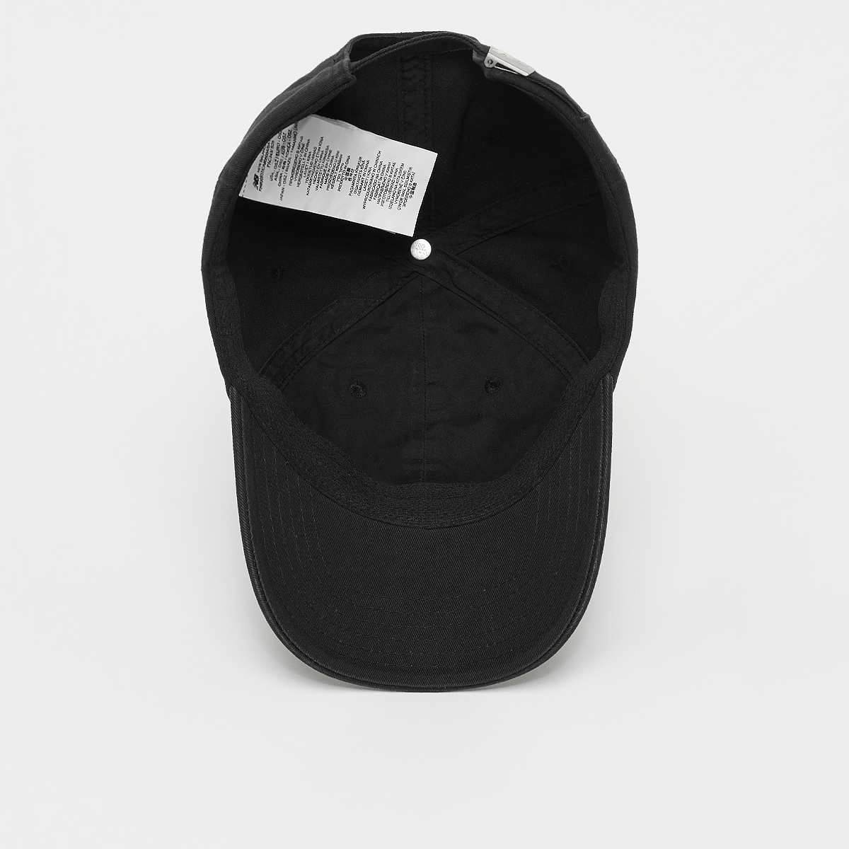New Balance 6 Panel Block N Hat V 2.0 unisex Caps zwart Maat ONE SIZE Accessoires