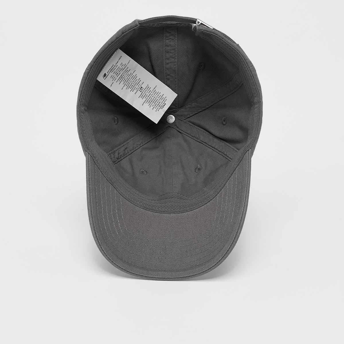 New Balance 6 Panel Block N Hat V 2.0 Caps in grijs formaten: ONE SIZE