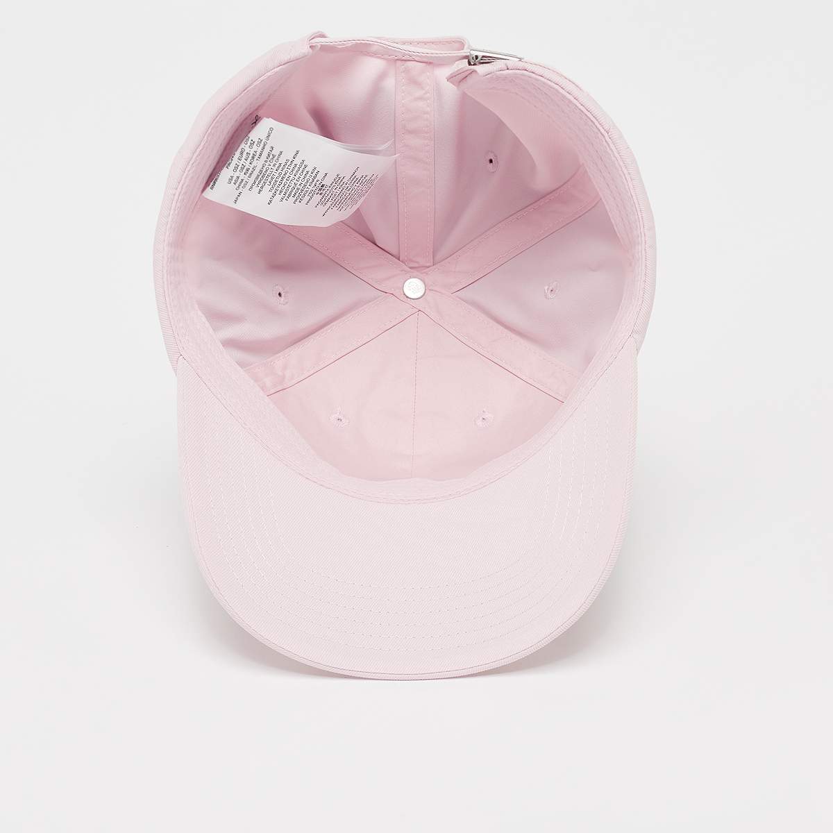 New Balance 6 Panel Linear Logo Hat unisex Caps lichtroze Maat ONE SIZE Accessoires