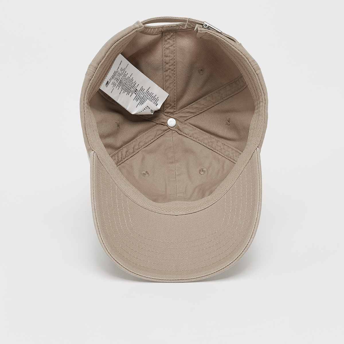 New Balance 6 Panel NB Patch Logo Hat Caps in beige formaten: ONE SIZE