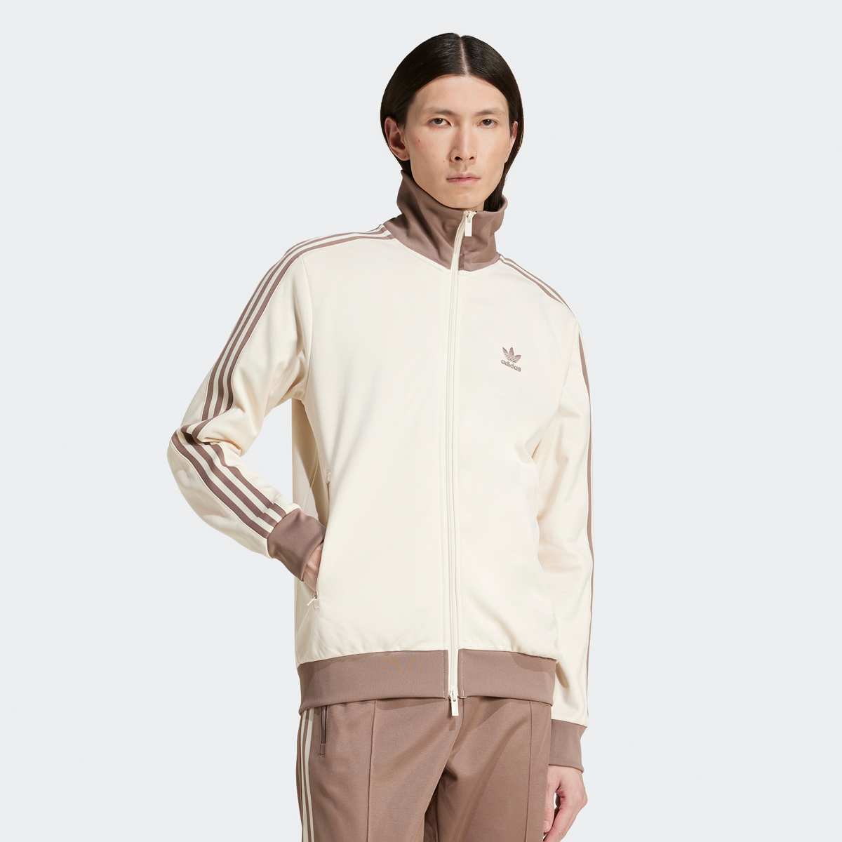 adidas Originals, Classic Track Jacket, beige