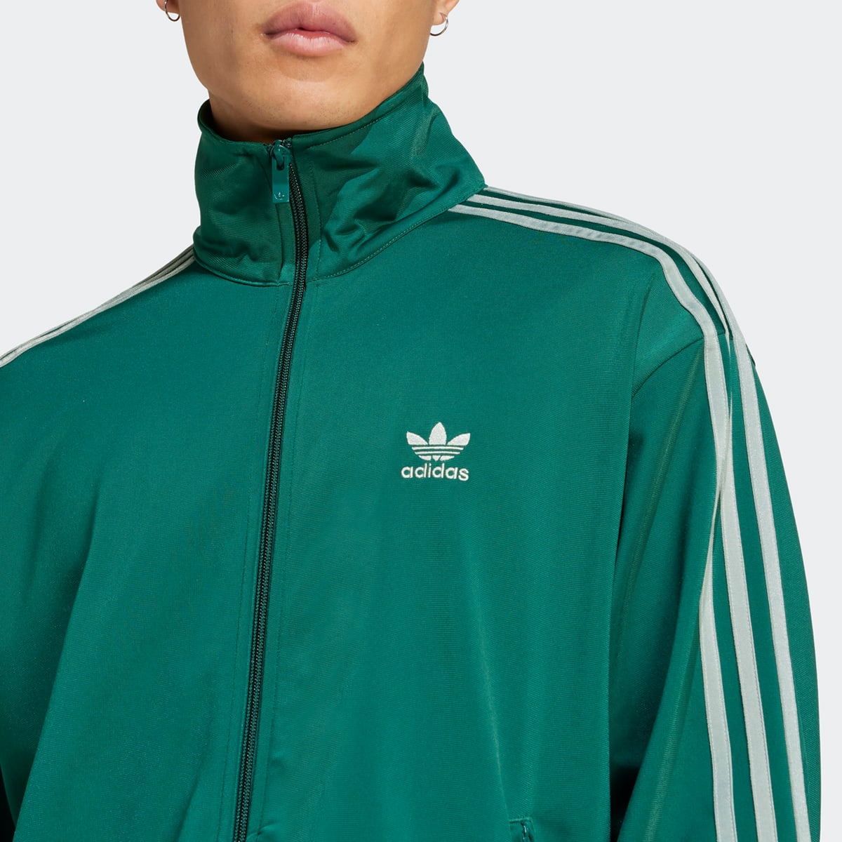 adidas Originals adicolor Firebird Trainingsjacke men Trainingspakken groen Maat S Kleding