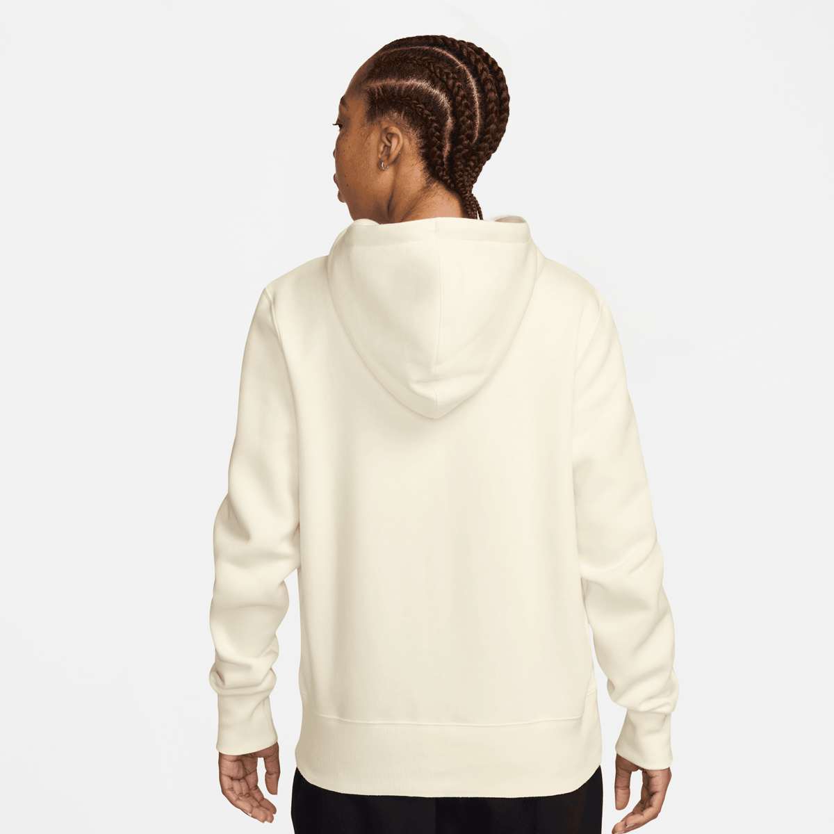 Nike Sportswear Phoenix Fleece Full-Zip Hoodie women Hoodies & Sweaters beige Maat XS Kleding